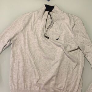 Nautica quarter zip sweater
